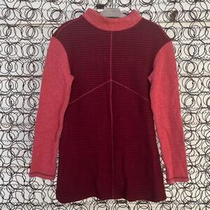 prAna Josette Redberry Wool Blend Tunic Sweater SMALL